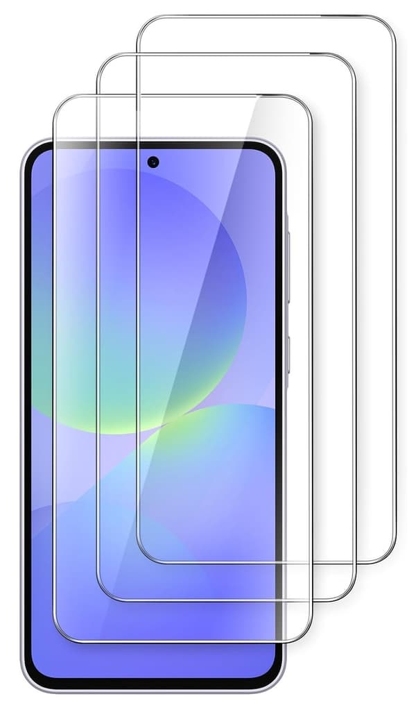 3-Pack Samsung A57 5G Skärmskydd i Härdat Glas