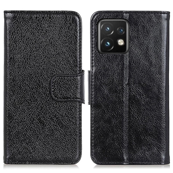 Motorola Edge 40 Pro 5G Fodral Split Läder Svart