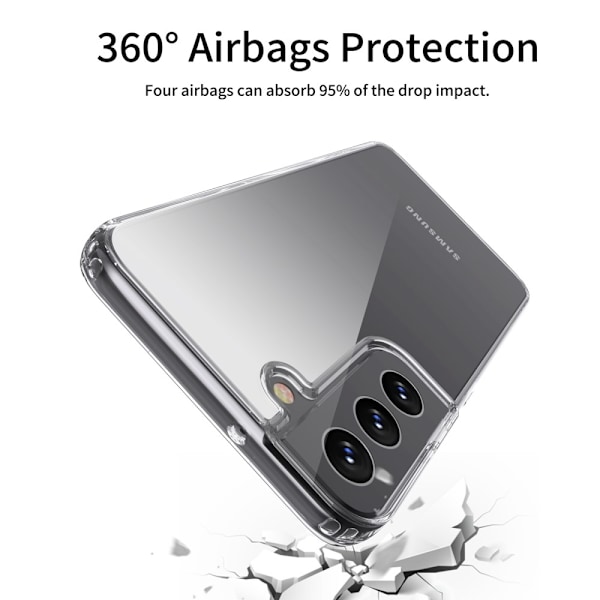 LEEU DESIGN Samsung Galaxy S22 Plus Skal TPU Shockproof