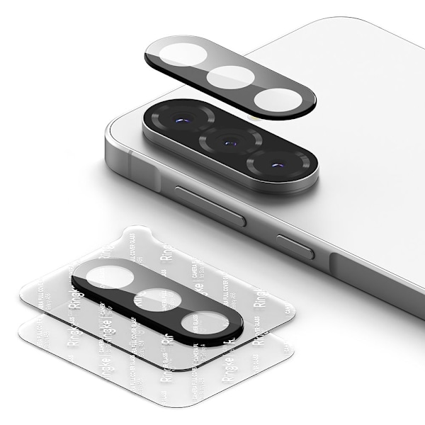 Ringke Galaxy A56 5G 2-PACK Linsskydd Härdat Glas Svart