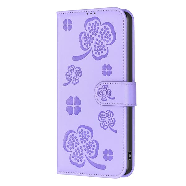 iPhone 17 Pro Max Fodral Med Blommigt Tryck Lila