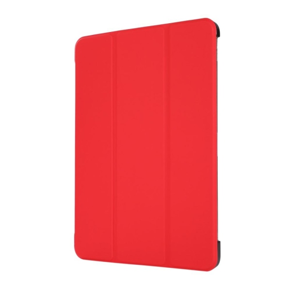 iPad Pro 11 (2018/2020/2021) - Tri-Fold Läder Fodral - Röd Röd