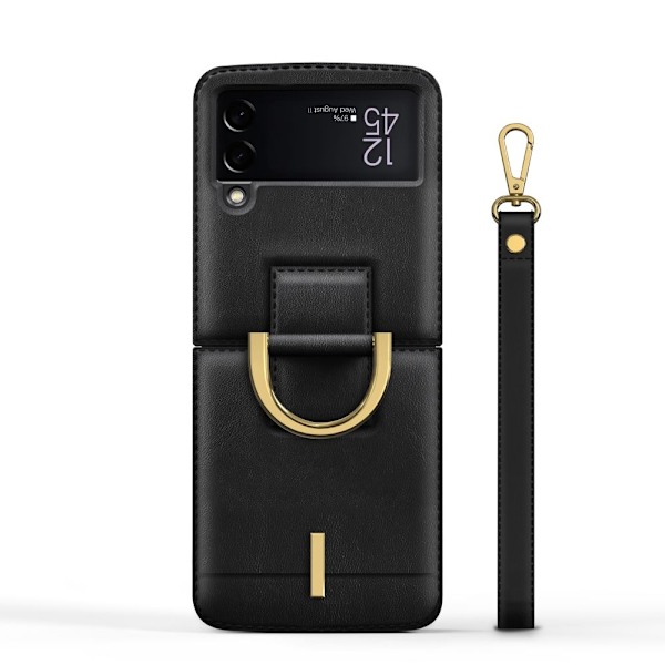 Tech-Protect Galaxy Z Flip 4 Fodral Chain Rem Svart