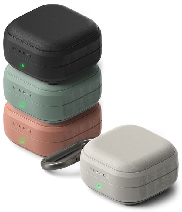 Ringke Galaxy Buds 4 / 4 Pro Skal MagSafe Onyx Warm Grey