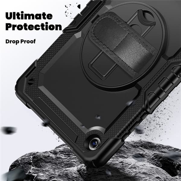 Galaxy Tab A11 Plus/A9 Plus Skal 360 Shockproof Hybrid Kickstand