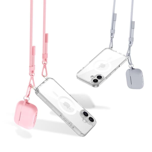 Tech-Protect Mobilsnöre CrossBody Rope Steel Grey