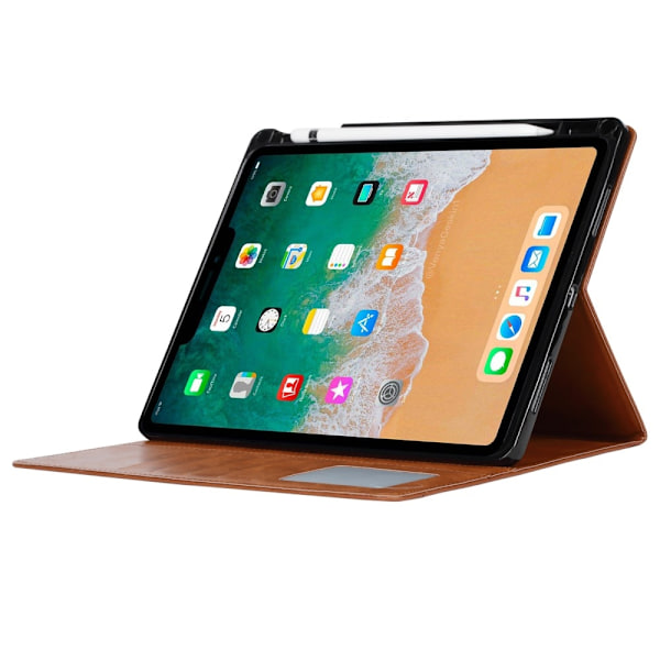 iPad Mini 2024/2021 Fodral Pennhållare Och Frontficka Brun