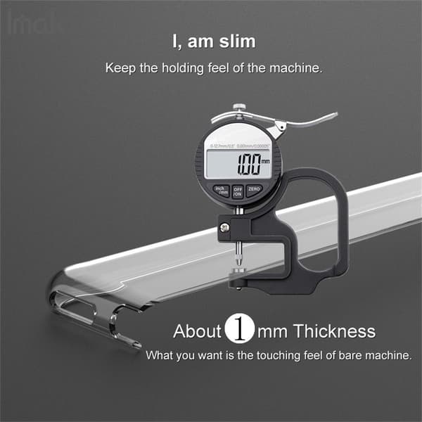 IMAK Samsung Galaxy S25 Plus Skal TPU Slim Transparent