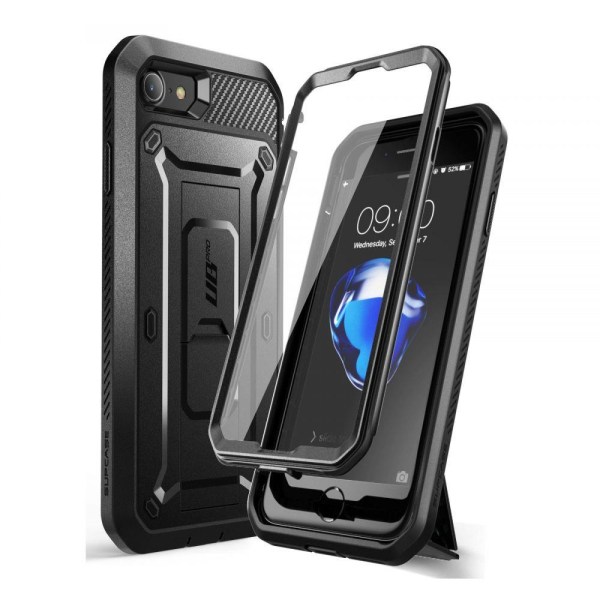 Supcase iPhone 7/8/SE Skal Unicorn Beetle Pro Svart