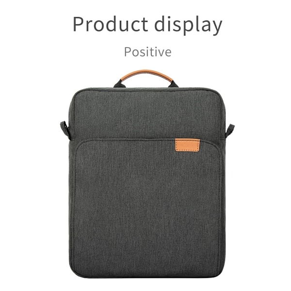 Laptop Axelväska För 11" I Vattentätt Nylon Mörk Blå