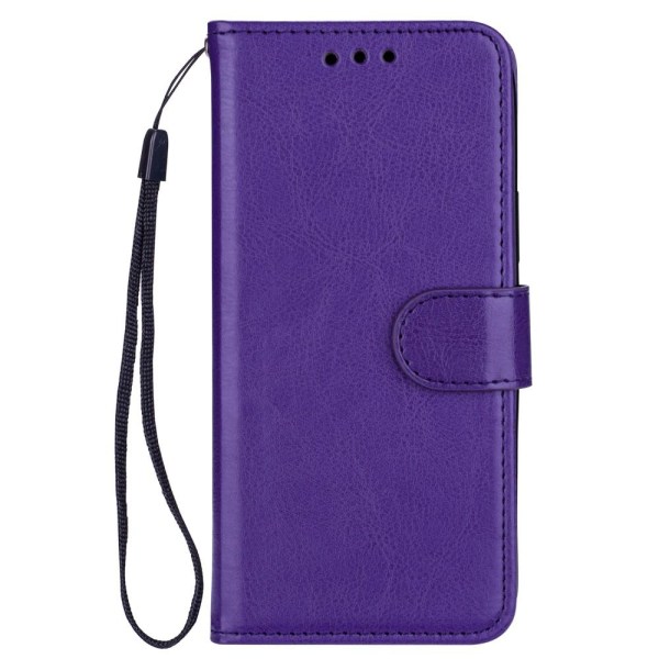 iPhone 12 Pro Max - Crazy Horse Fodral - Lila Purple Lila