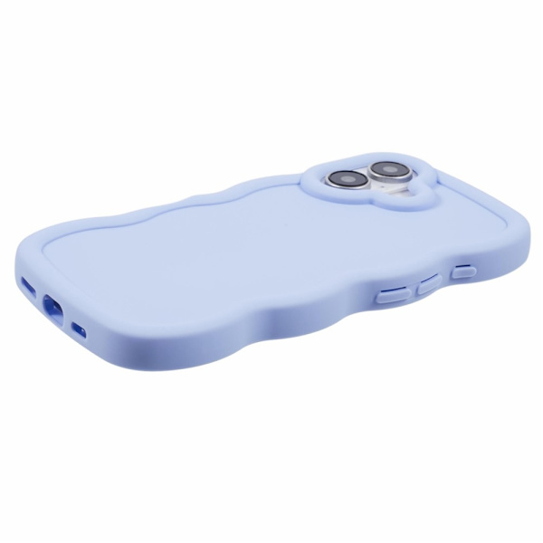 iPhone 17 Mobilskal Wavy Lila