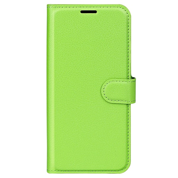 Samsung Galaxy S23 Ultra Fodral Litchi Läder Grön