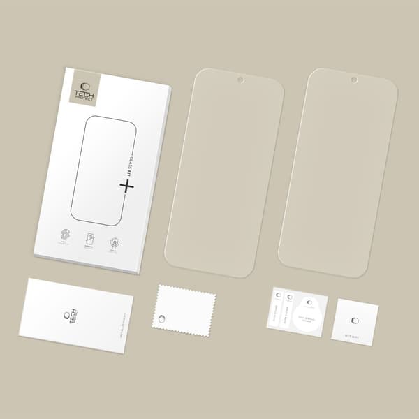Tech-Protect Google Pixel 10 Pro XL/9 Pro XL 2-PACK Skärmskydd GlassFit+