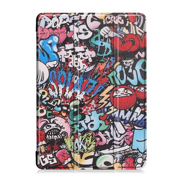 Lenovo Tab M10 TB-X605F TB-X505F Tri-Fold Fodral - Grafitti