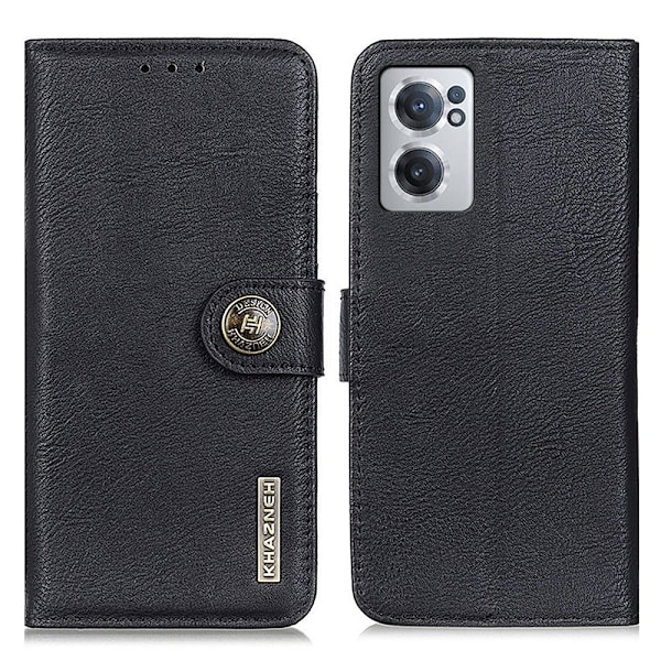 KHAZNEH OnePlus Nord CE 2 5G Fodral Läder Svart
