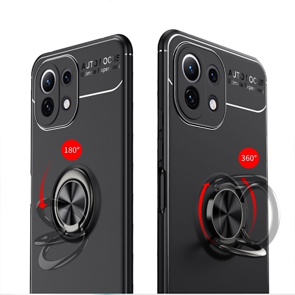 Xiaomi Mi 11 Lite - Ring Skal - Blå Blå