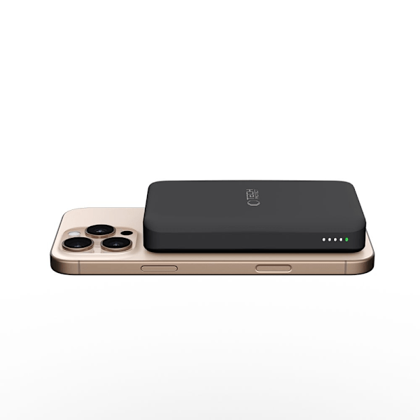 Tech-Protect 10000 mAh Qi2 MagSafe Powerbank LifeMag Svart