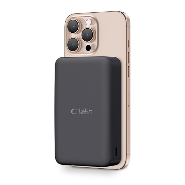 Tech-Protect 20000 mAh MagSafe Powerbank LifeMag Svart
