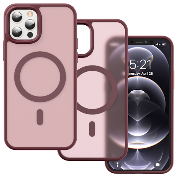 ColorPop iPhone 12 Pro Max Skal CH MagSafe Matt Röd