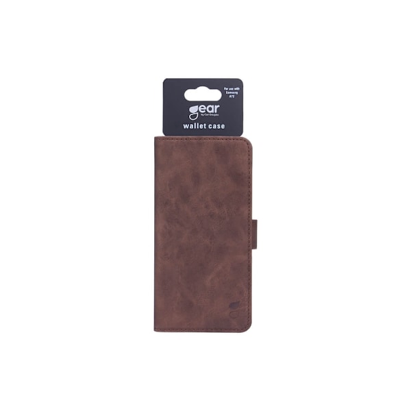 GEAR Samsung Galaxy A72 Fodral Nubuck Läder Brun