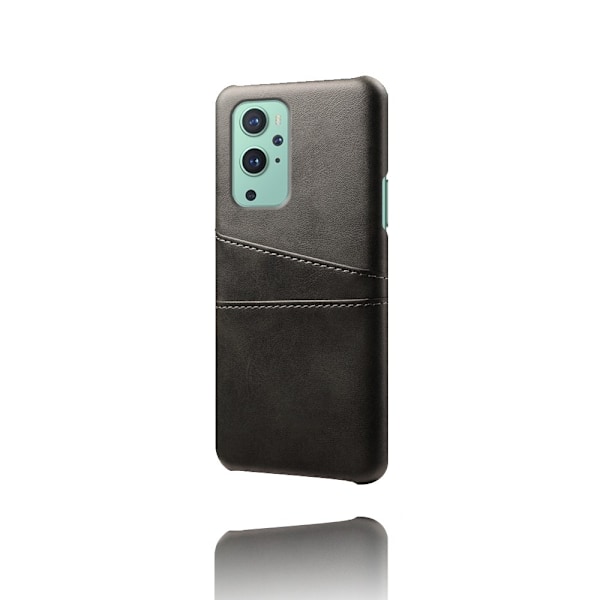 OnePlus 9 Pro - KSQ Skal Med Kortfack - Svart Black Svart