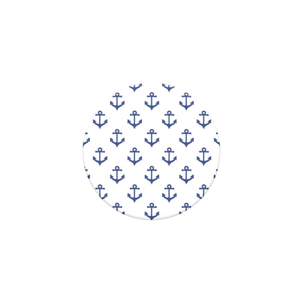 PopSockets Avtagbart Grip med Ställfunktion Anchors Away White