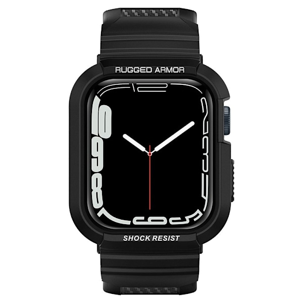 Spigen Apple Watch 40/41 mm Skal/Armband Rugged Armor 'Pro' Svart