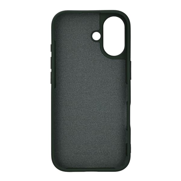 Onsala iPhone 17 Mobilskal Med Silikonkänsla Olivgrön