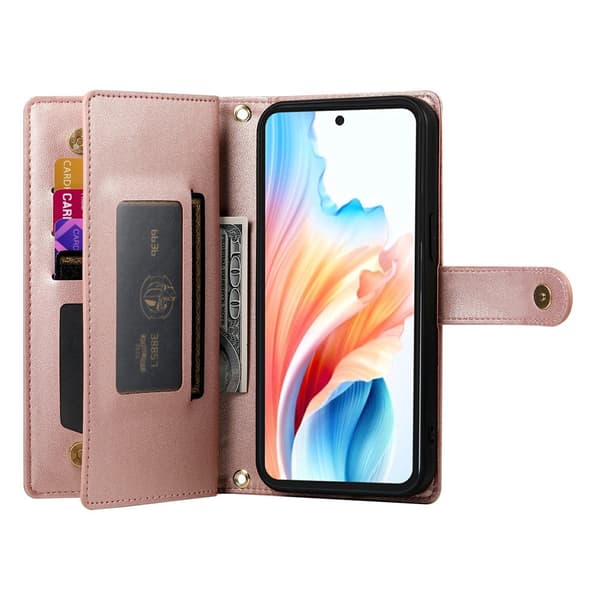 Samsung Galaxy A37 5G Fodral Multifunktionellt Roséguld