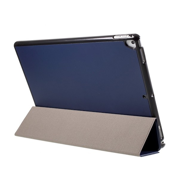 iPad Pro 12.9 (2017) - Tri-Fold Läder Fodral - Blå Blue Blå