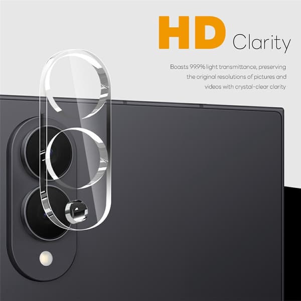 NORTHJO Samsung Galaxy Z Fold 8 2-PACK Linsskydd Härdat Glas
