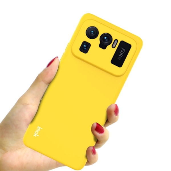 Xiaomi Mi 11 Ultra - IMAK Skin Touch Skal - Gul Gul