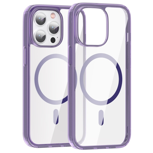 ColorPop iPhone 13 Pro Max Skal CH MagSafe Transparent/Lila