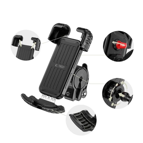 Tech-Protect Universal Mobilhållare Cykel V7 Svart