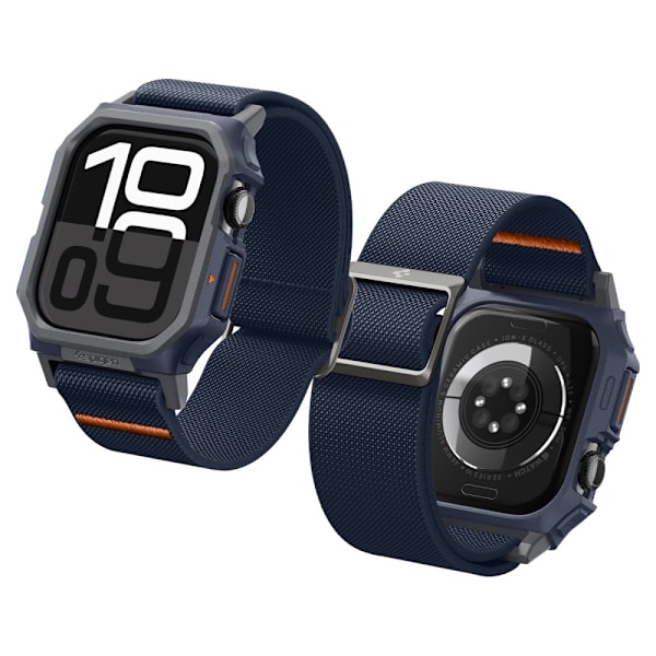 Spigen Apple Watch 10 (46 mm) Skal/Armband Lite Fit 'Pro' Navy Blue