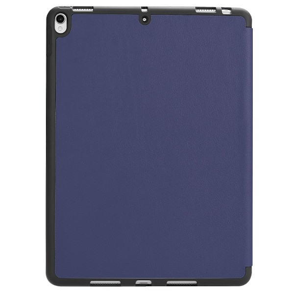 iPad Air (2019) / Pro 10.5 (2017) - Tri-Fold Fodral Med Pennhållare - Mörk Blå Mörkblå