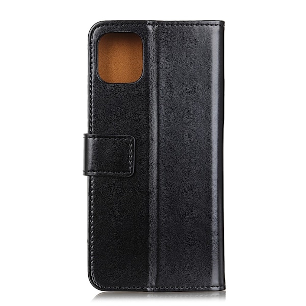Xiaomi Mi 11 - Tri-Color Läder Fodral - Svart Black Svart