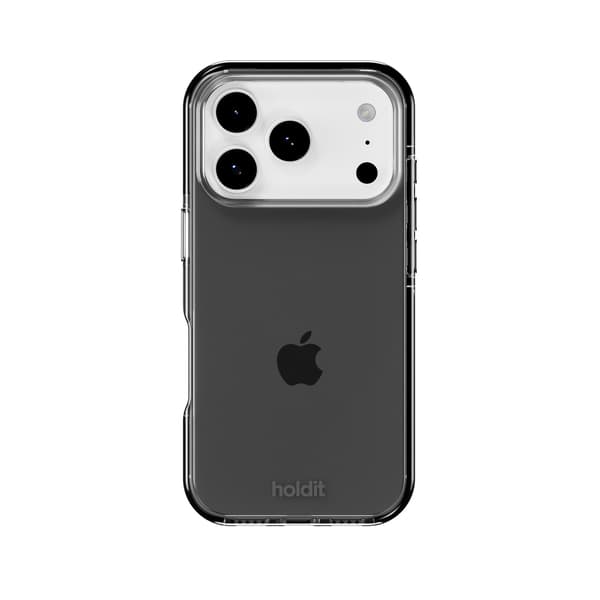 holdit iPhone 17 Pro Mobilskal Seethru Svart