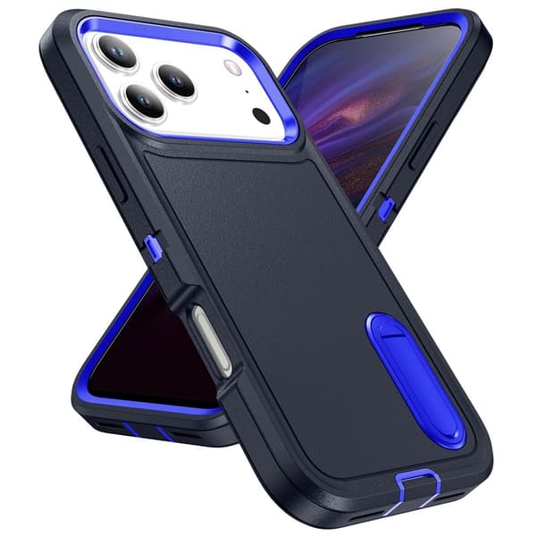 iPhone 17 Pro Max Skal Extreme Shockproof Hybrid Blå