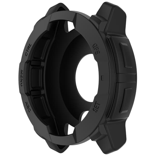 Garmin Instinct 3 50 mm Skal Silikon Shockproof Svart
