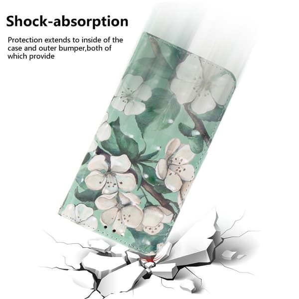 iPhone 17 Pro Fodral Med Tryck Blommor