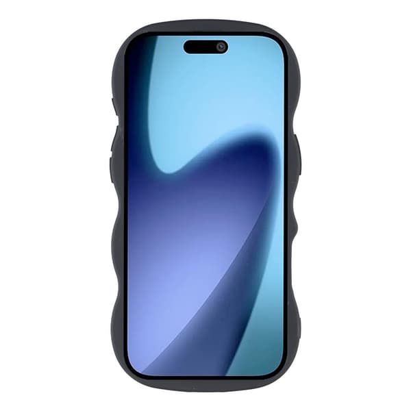 iPhone Air Mobilskal Wavy Svart