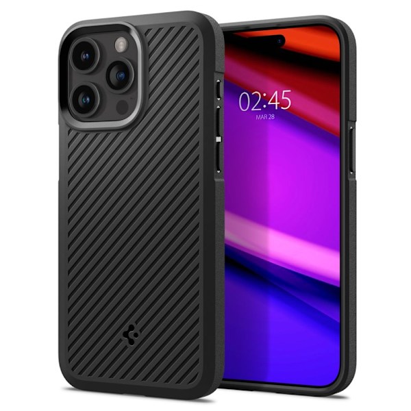 Spigen iPhone 15 Pro Skal Core Armor Matt Svart