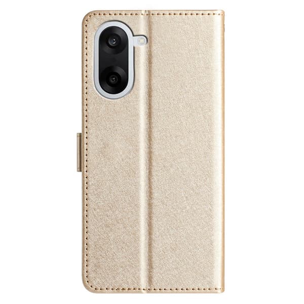 OnePlus Nord CE5 Fodral Läder Guld