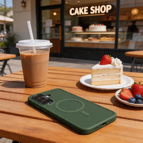 Tech-Protect Galaxy A37/A36/A56 Skal MagSafe MagMat Grön