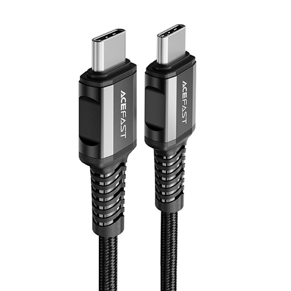 Acefast 60W USB-C Till USB-C 1.2m - Svart