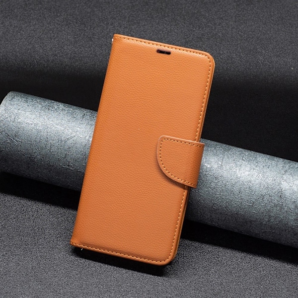 Xiaomi Redmi Note 12 Pro 5G Fodral Shark Solid Läder Brun