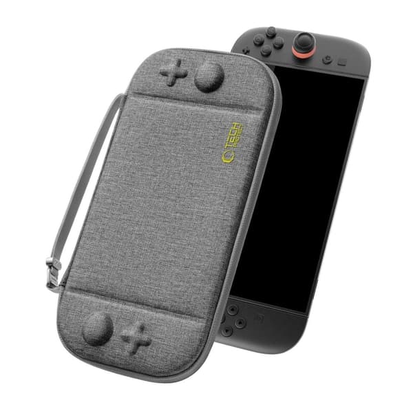 Tech-Protect Nintendo Switch 2 Förvaringsväska Slim Pouch Grå