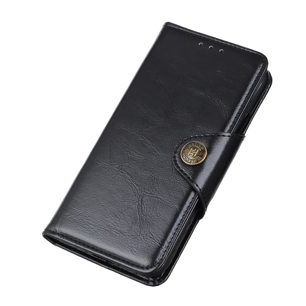 iPhone 12 Pro Max - KHAZNEH Plånboksfodral - Svart Black Svart
